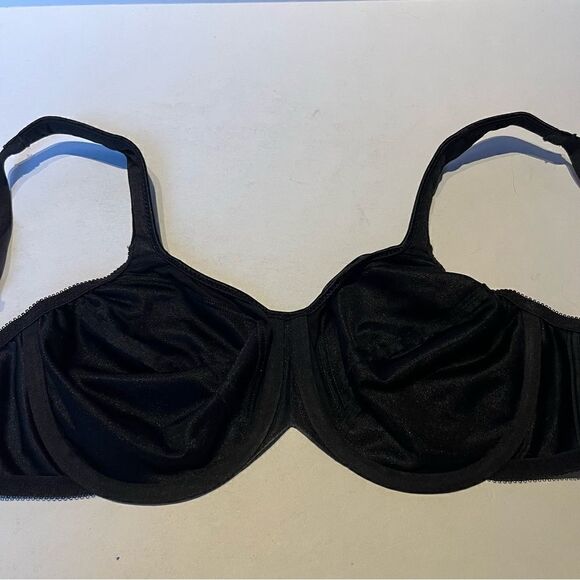 Bali Bra Black Size 34D Mesh Sides no Padding, Underwire. - Picture 2 of 8